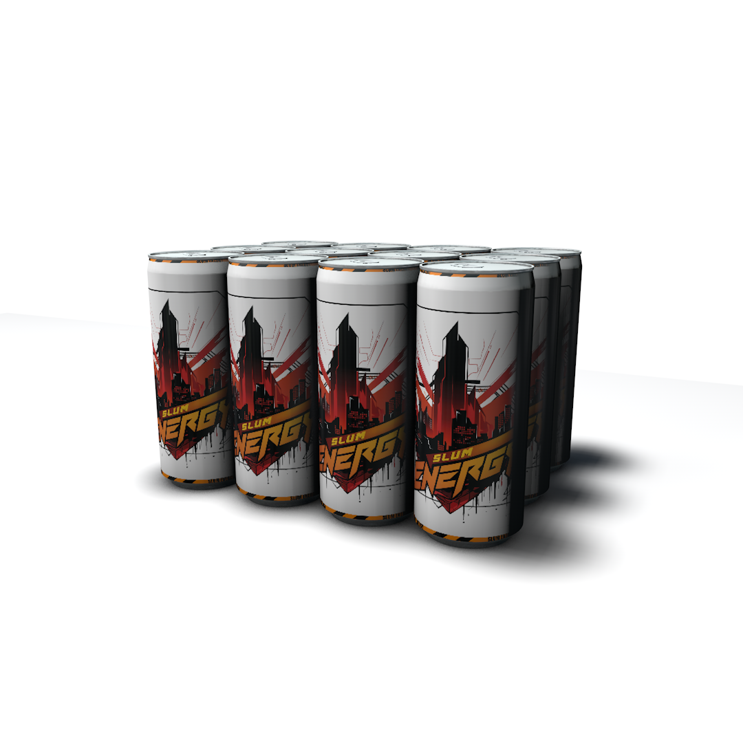 Bebida energética: Slum Energy (12 Pack)