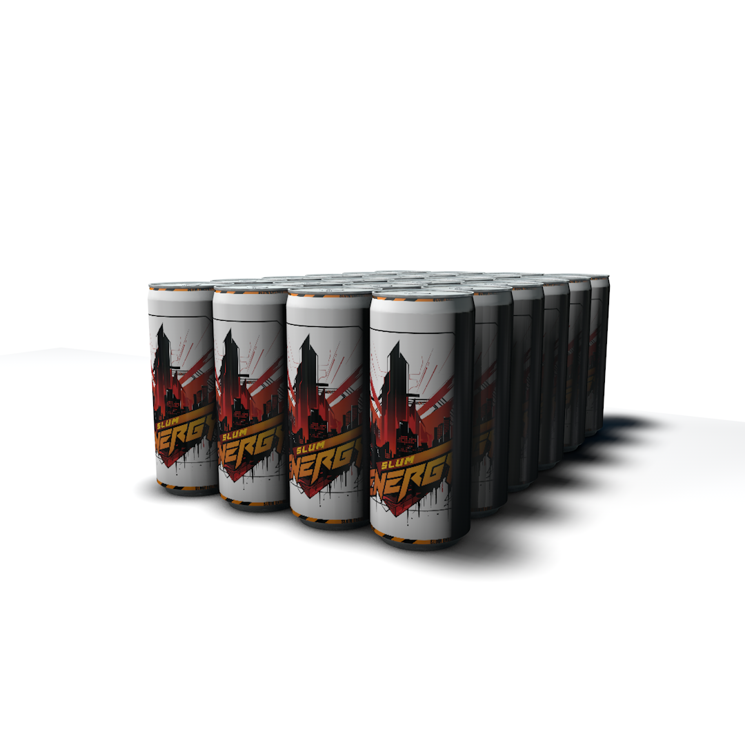 Bebida energética: Slum Energy (24 Pack)