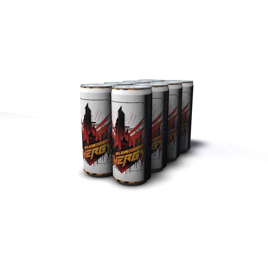 Bebida energética: Slum Energy (8 Pack)